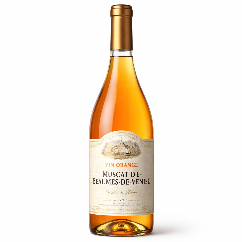 Wijnen Orange sec Domaine Paparotier 2011 Frankrijk Rhônevallei Muscat de Beaumes-de-Venise AOC