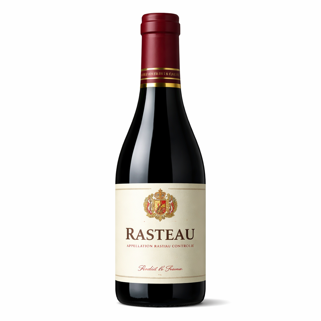 Viinit Rouge sec Tradition Rhônea 2021 Ranska Rhônen laakso Rasteau AOC