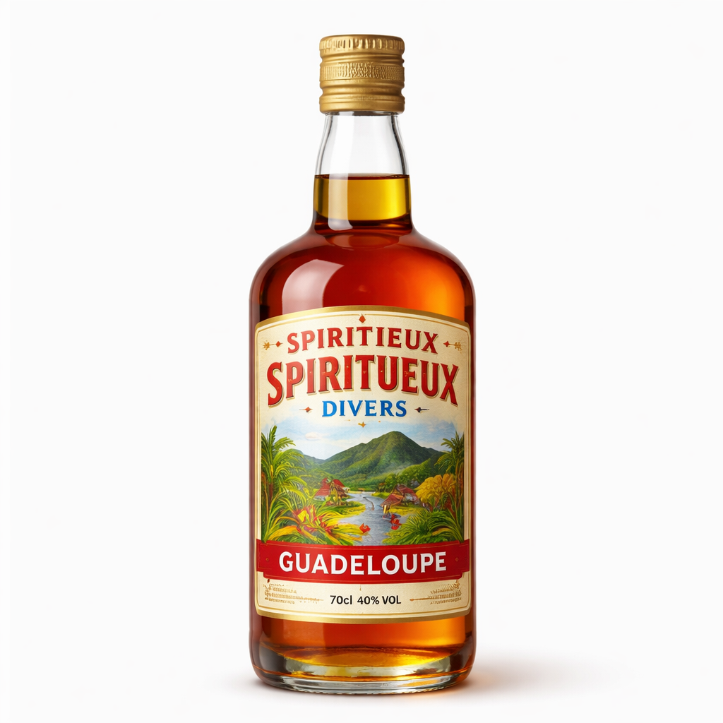 Diverse. Diverse spiriteuze Punch Planteur Old Nick Séverin  Guadelupa Guadelupa