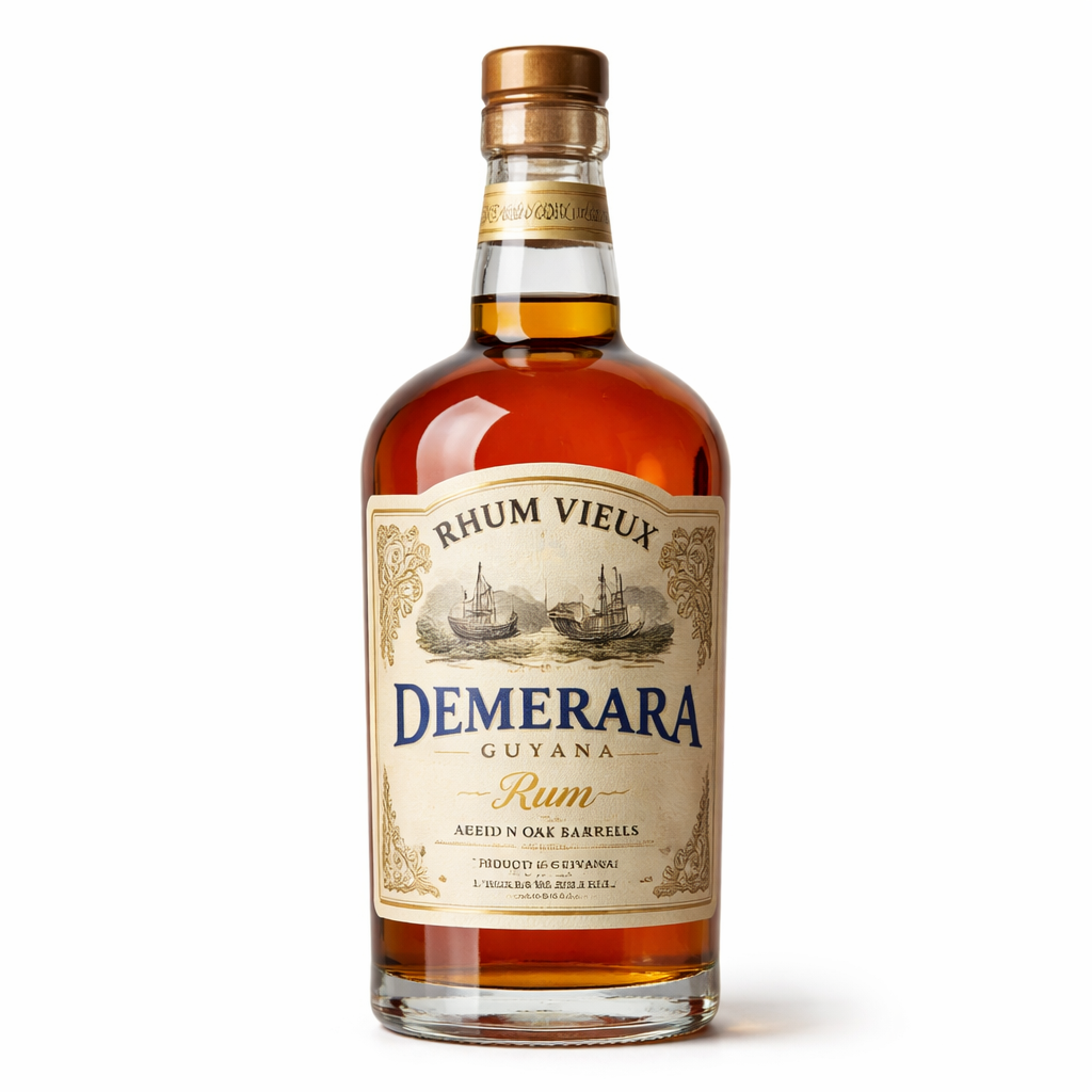 Rom Veche Port Mourant 1993 Demerara 13a - 1993 Guyana Demerara