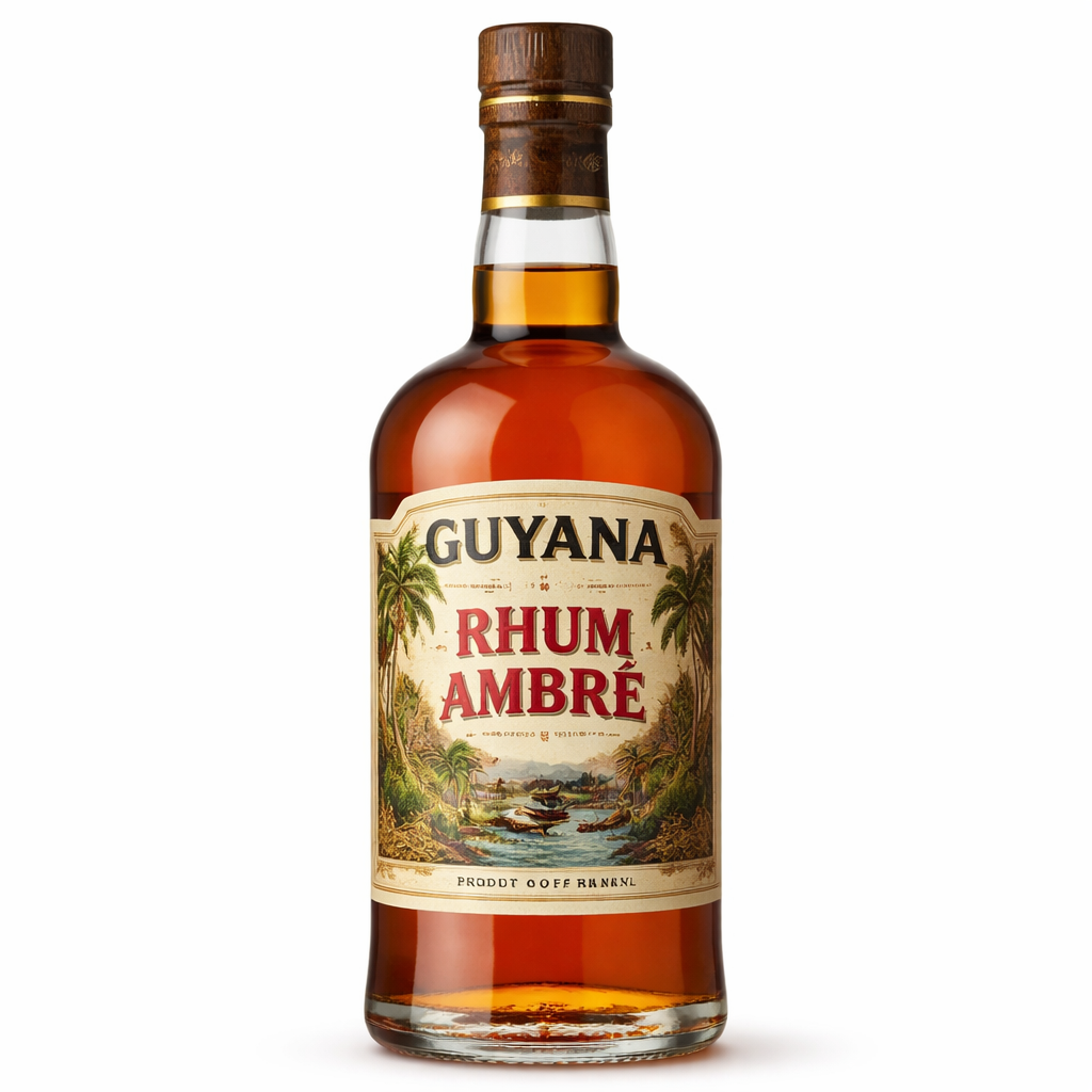 Rom Chihlimbariu rhum guyana  Château Breuil  Guyana Nespecificat