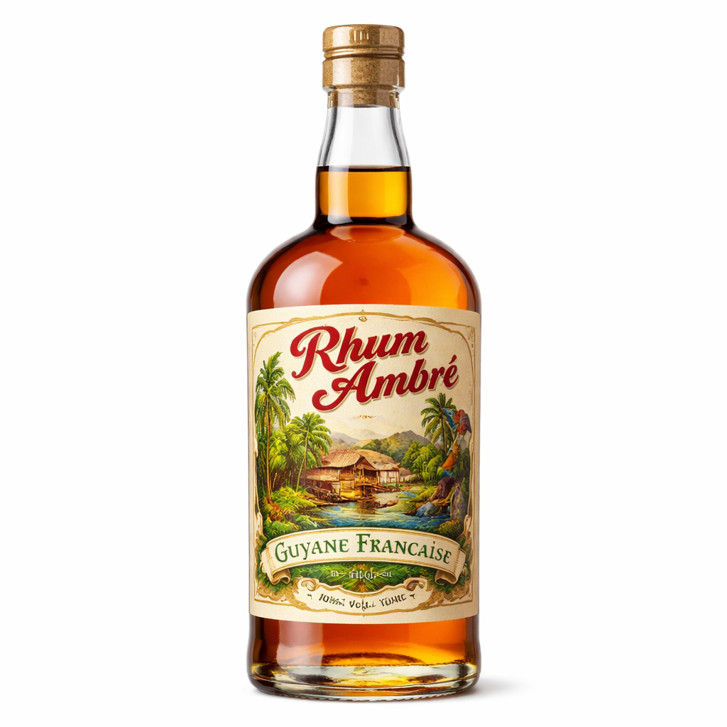 Rhum Ambré El Dorado Original Dark Demerara Distillers Ltd  Guyane française Guyane