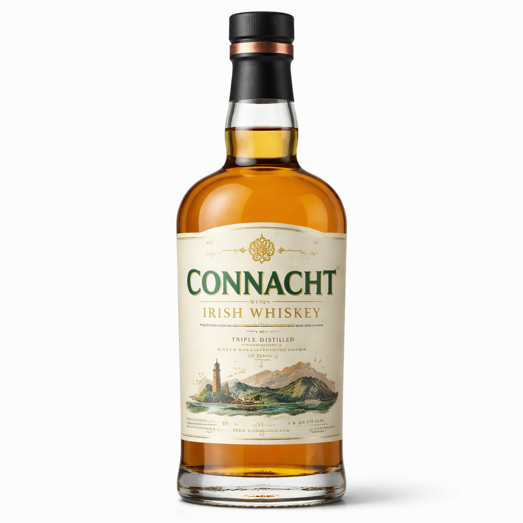 Whisky Rượu Whisky Ailen Flaming Pig Cooley 5a Ai-len Connacht