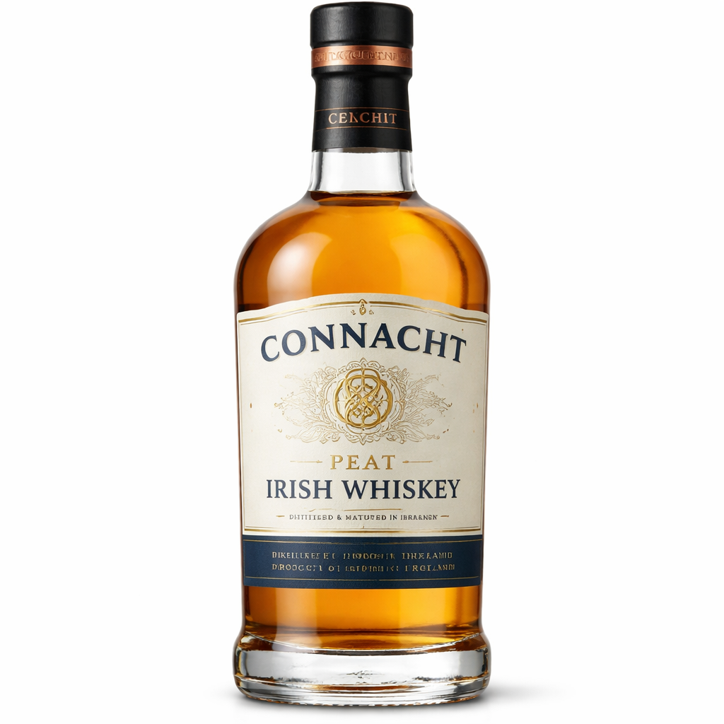 Whisky Rượu whisky than bùn Connemara Kilbeggan  Ai-len Connacht