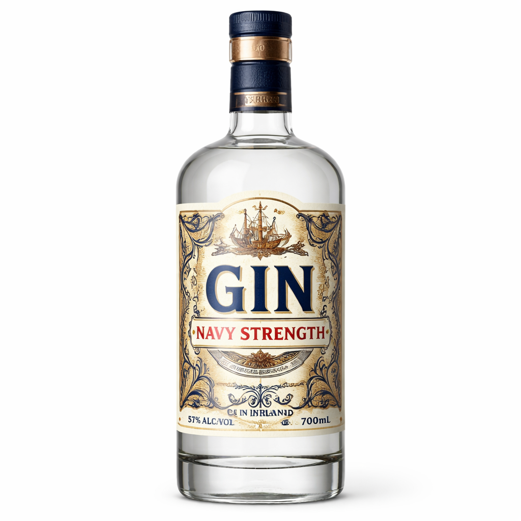 Rượu Gin Rượu Gin Navy Strength Jones 1778 Copeland 1a Ai-len Chưa xác định Không được chỉ định