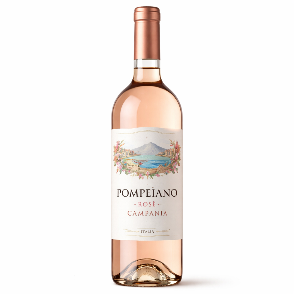 Vin Rosé sec Luiggi e raffaele 2021 Italie Campanie Pompeiano DOC