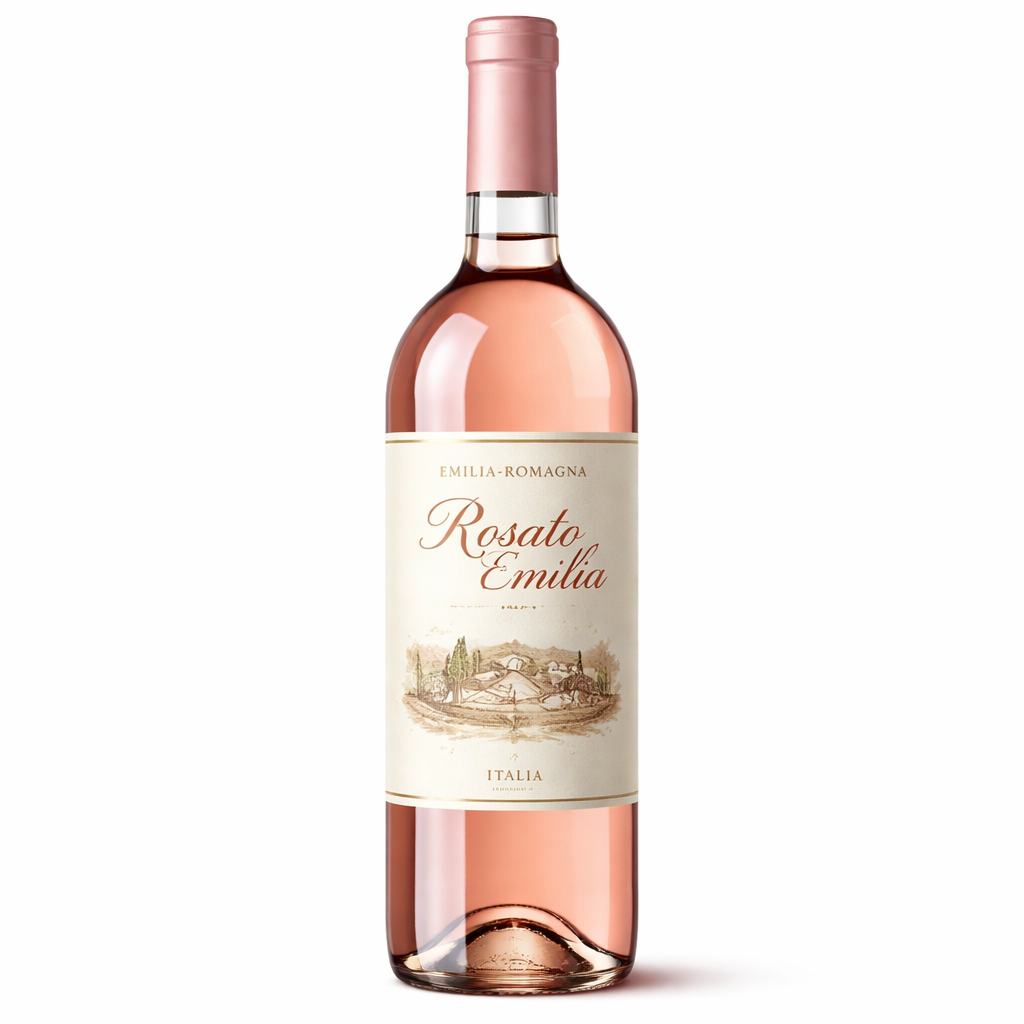 Vinhos Rosé demi-sec Rosato Bonaga 2024 Itália Emília-Romanha Não especificado DOC