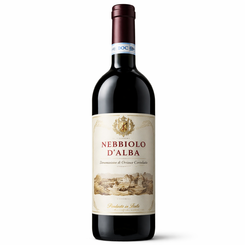 Piedmont Wines Nebbiolo d'Alba Fontanafredda Langhe Nebbiolo 2024