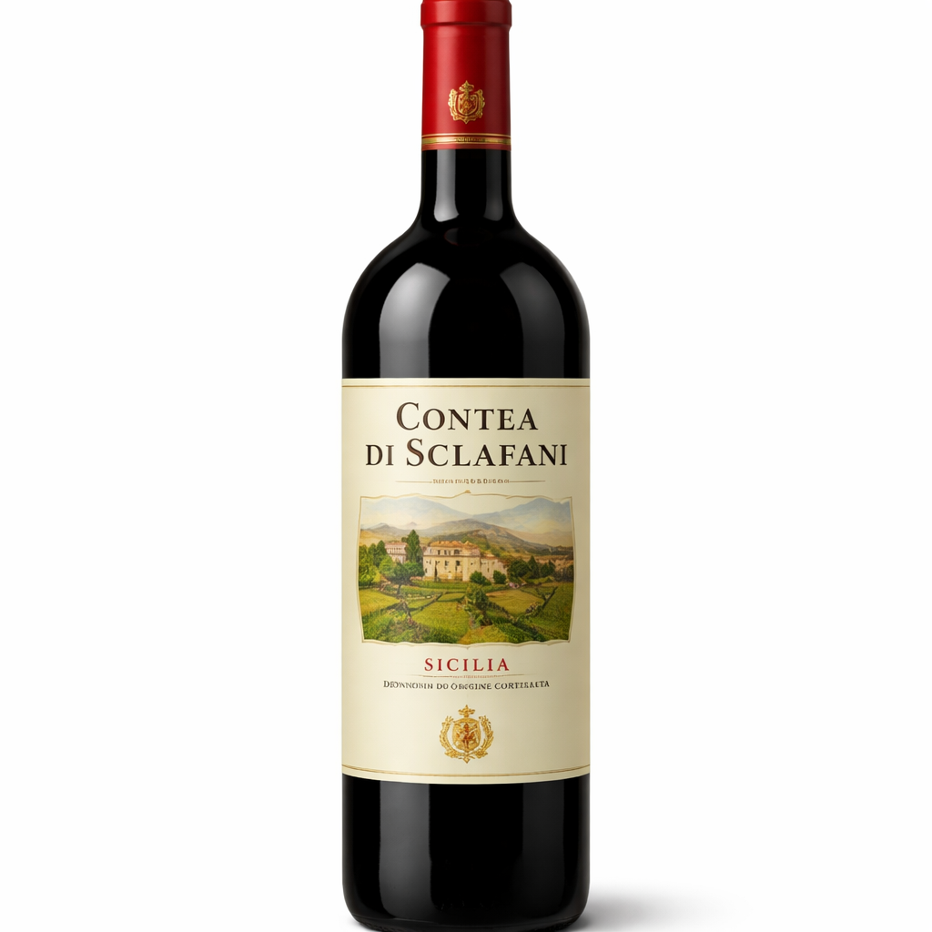 Sicile Contea di Sclafani Tasca d'Almerita Rosso del Conte 2017