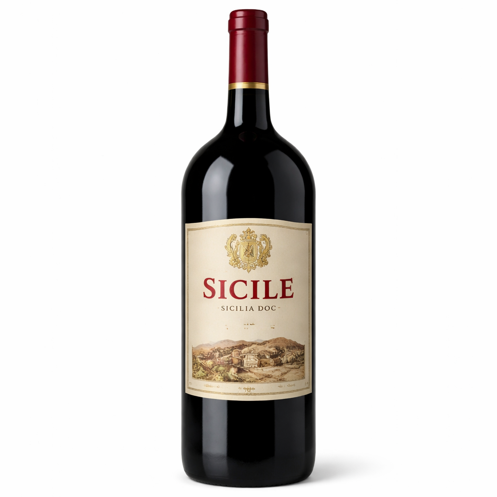Vina Rouge sec Nero d‘ Avola Corte Aurelio 2019 Italija Sicilija IGT