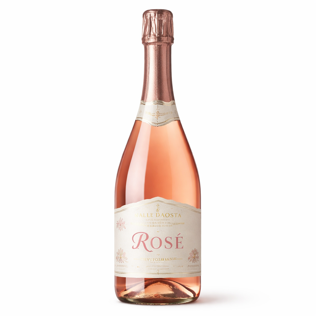 Val d'Aosta Rozë Les Crêtes Pinot nero, Neblu 2023