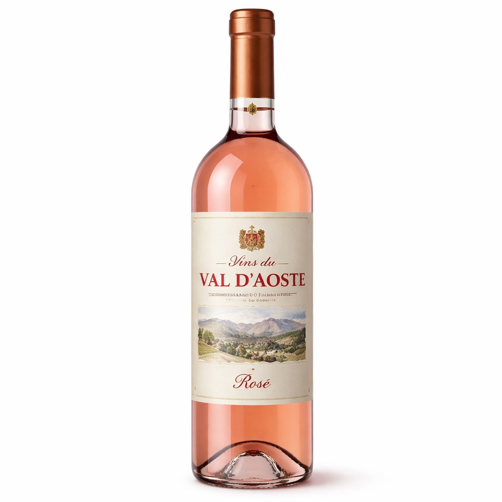 Valle d'Aosta Valle d'Aosta Vina Les Cretes Rose Petit rouge, Pinot nero Невинтиджирано