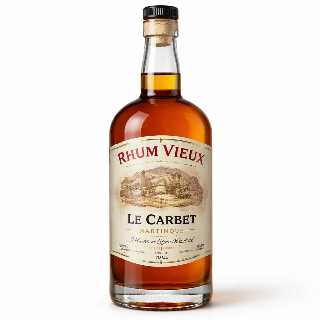 Rượu Rum Cũ Cuvée Castelmore Héritiers Madkaud  Martinique Le Carbet