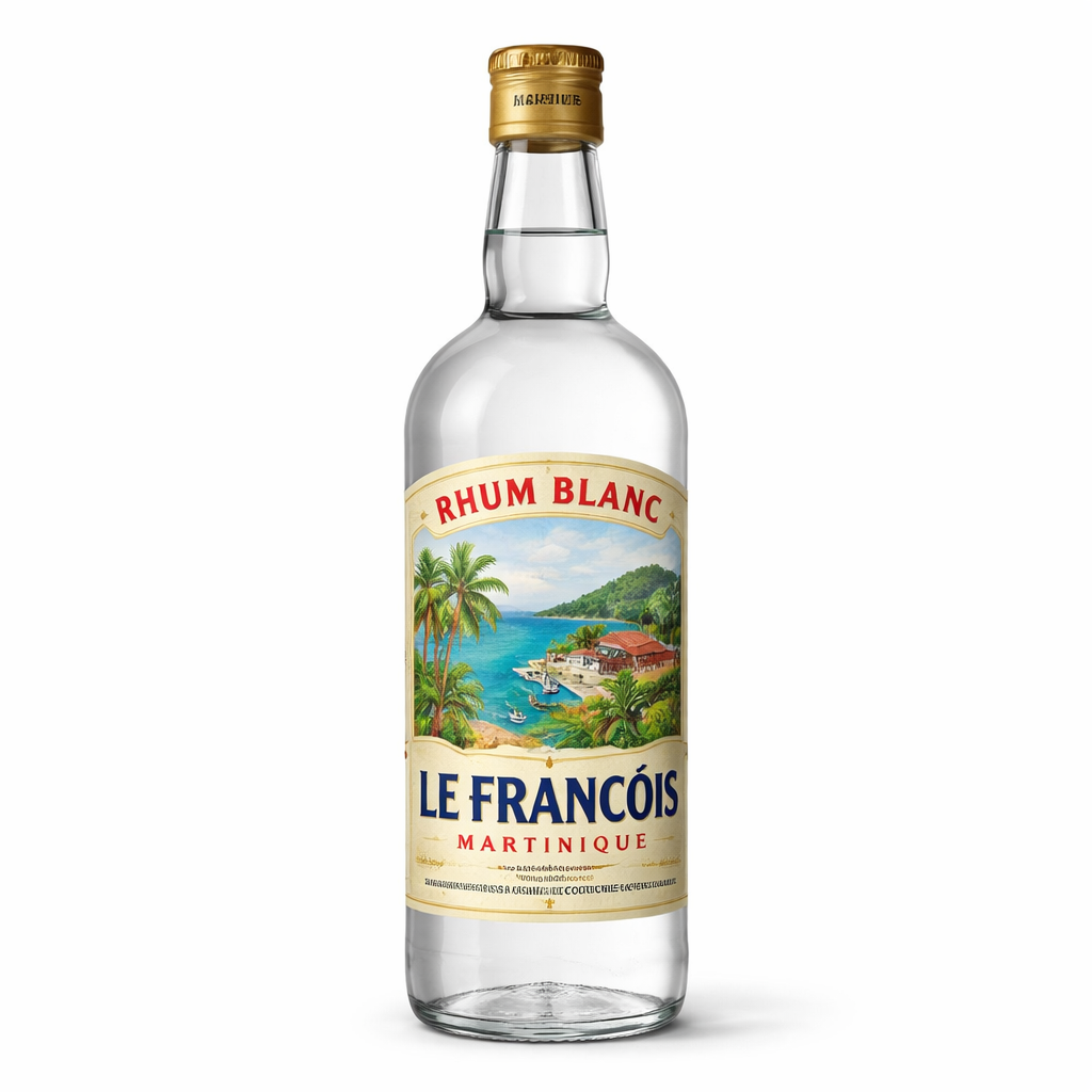 Rượu Rum Trắng Dillon Rhum Blanc Dillon 5a Martinique Le François