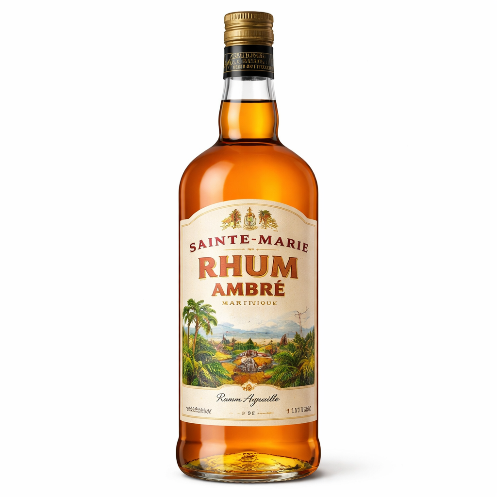 Rum Amber Amiral Duquesne Amiral Duquesne 5a - 2010 Martinique Sainte-Marie