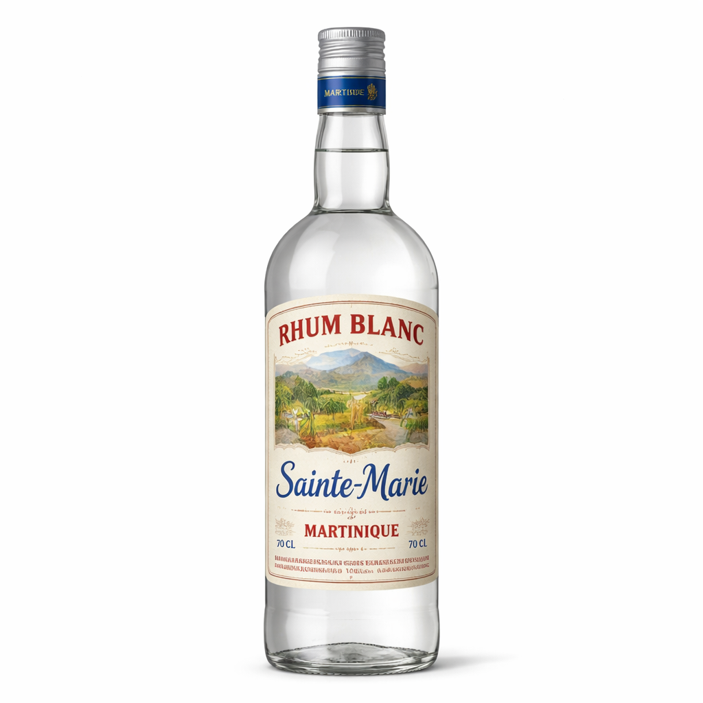Rum White Saint James  Rhum Agricole 5a Martinique Sainte-Marie