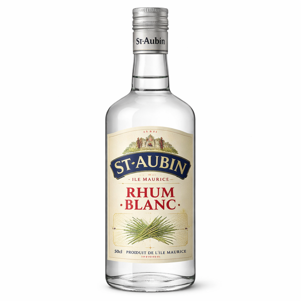 Rum White Blanc Saint aubin 5a Mauritius St-Aubin