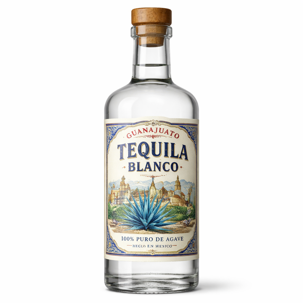 Tequila Blanco Mariachi Mariachi 5a - 1990 Mexique Guanajuato