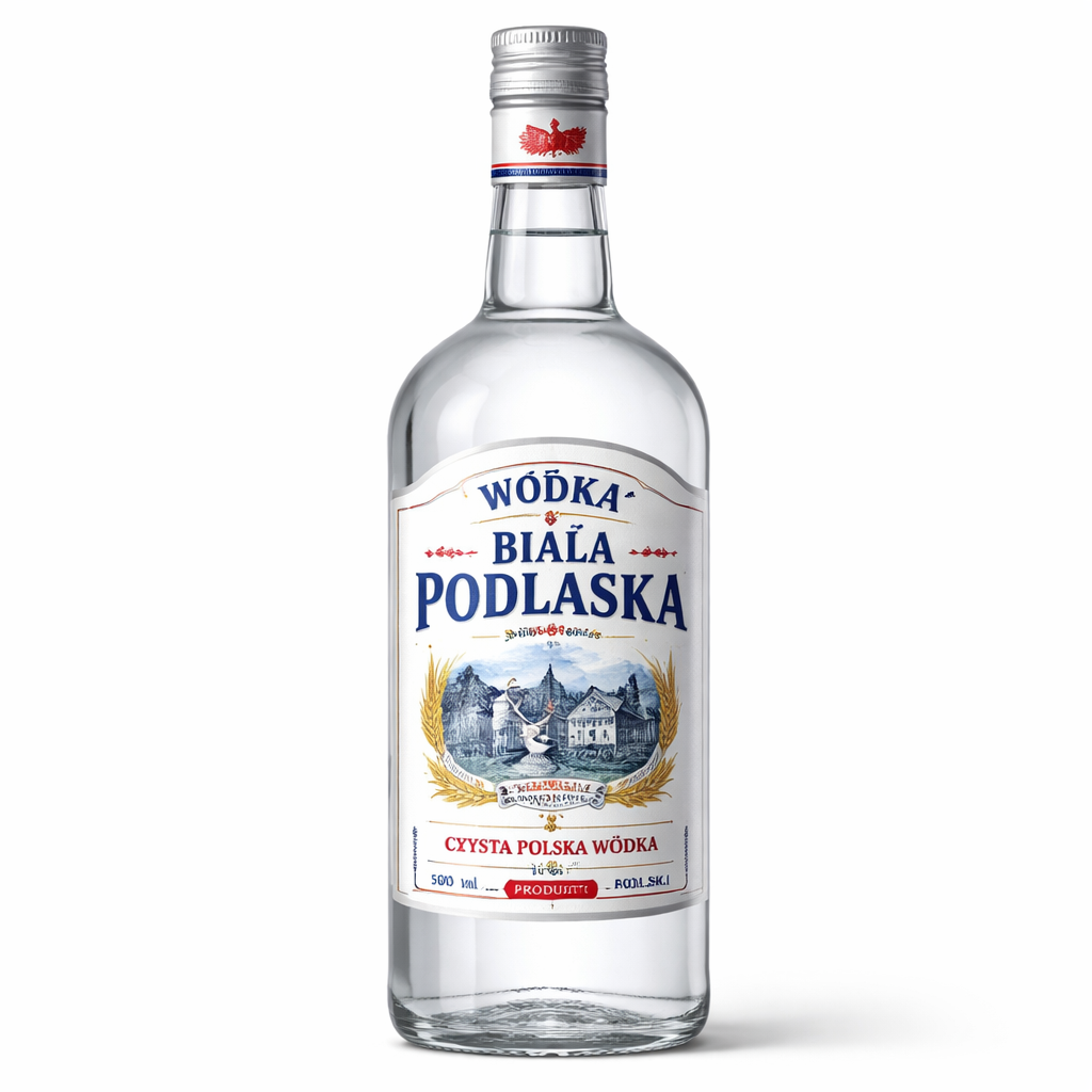 Vodka Blanca Lider Distillerie de Bialystok  Polonia Podlaquia
