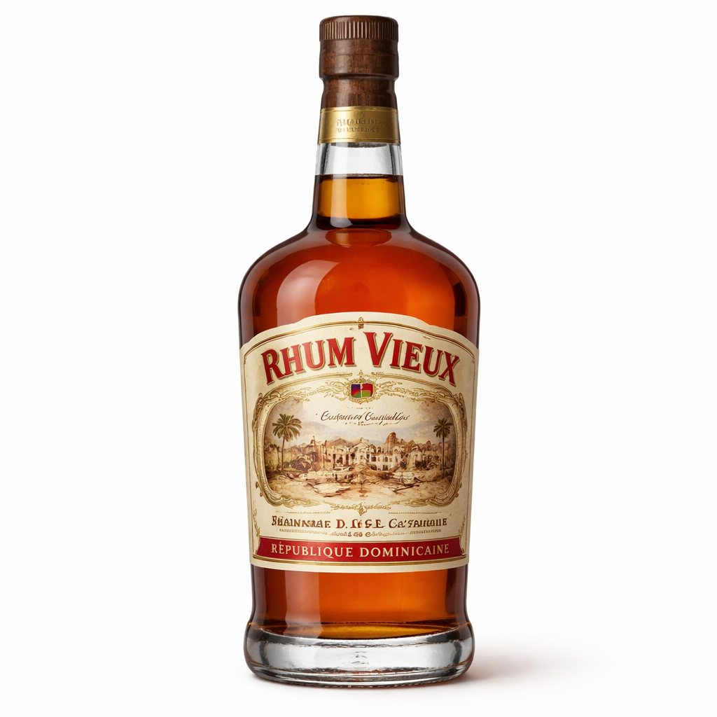 Rhum Vieux 23 reserva Kirk and sweeney 23a République Dominicaine Santiago de los Caballeros