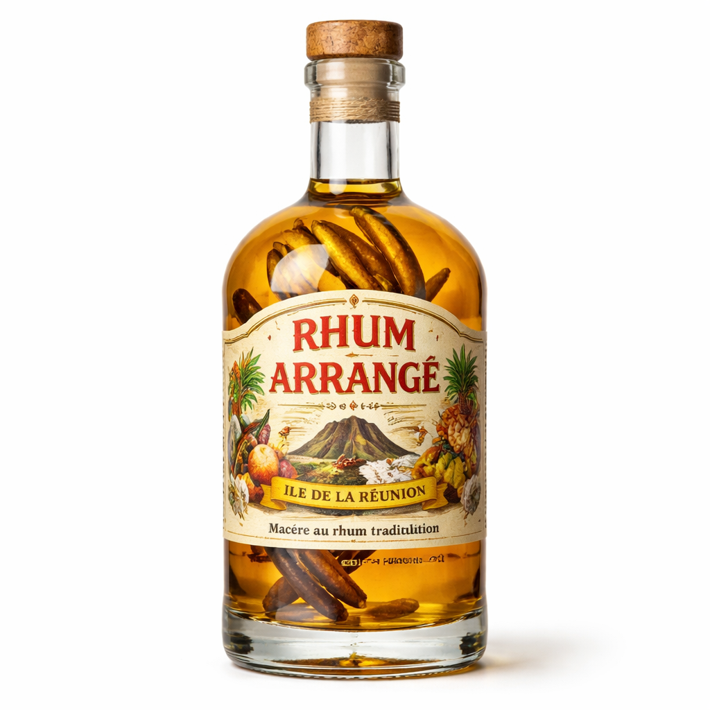 Rom Aranjat CHARETTE VANILLE  Colonne 5a - 2020 Reunion Nespecificat