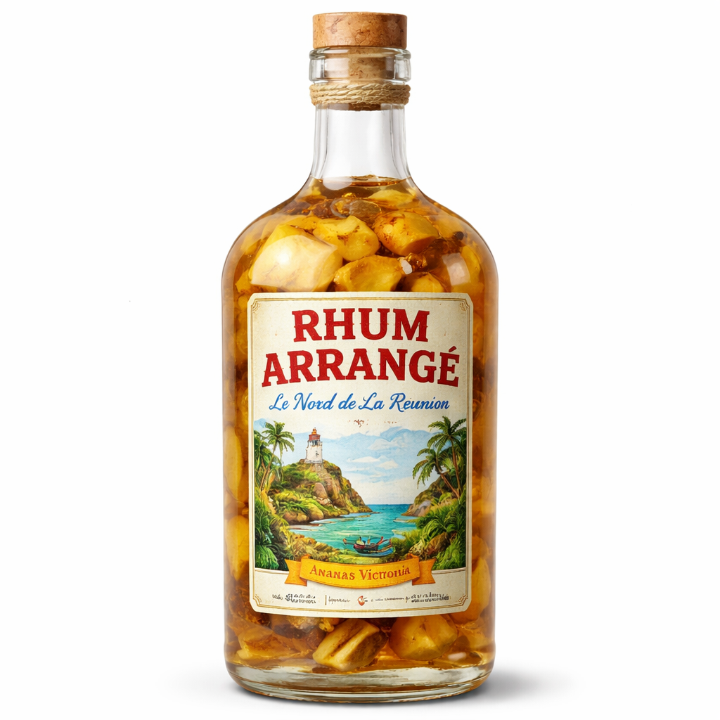 Rum Arrangiato Punch Vanil Distillerie J. Chatel & Cie  Riunione Nord