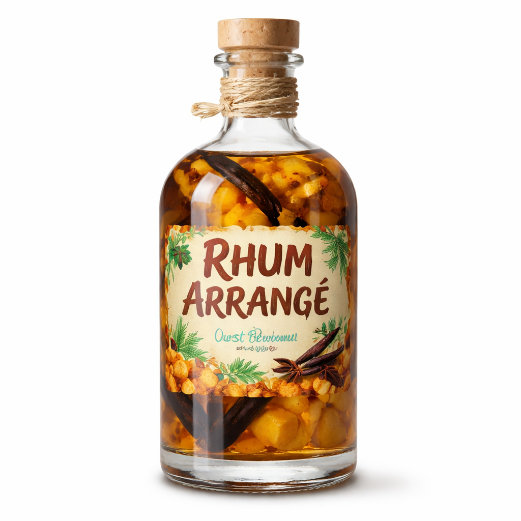 Rum Gearrangeerd Arrangé cacahouète  Isautier  Réunion Het Westen