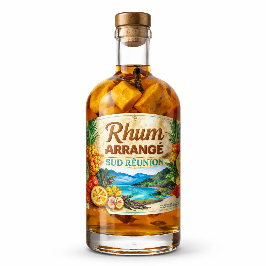 Rum Arrangiato Charrette Héritage L'Epicé Charrette  Riunione Sud Sud.