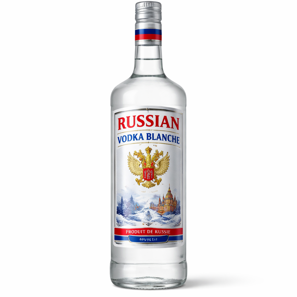 Vodcă Albă Vodka Pure Grain Dworakoff  Rusia Nespecificat