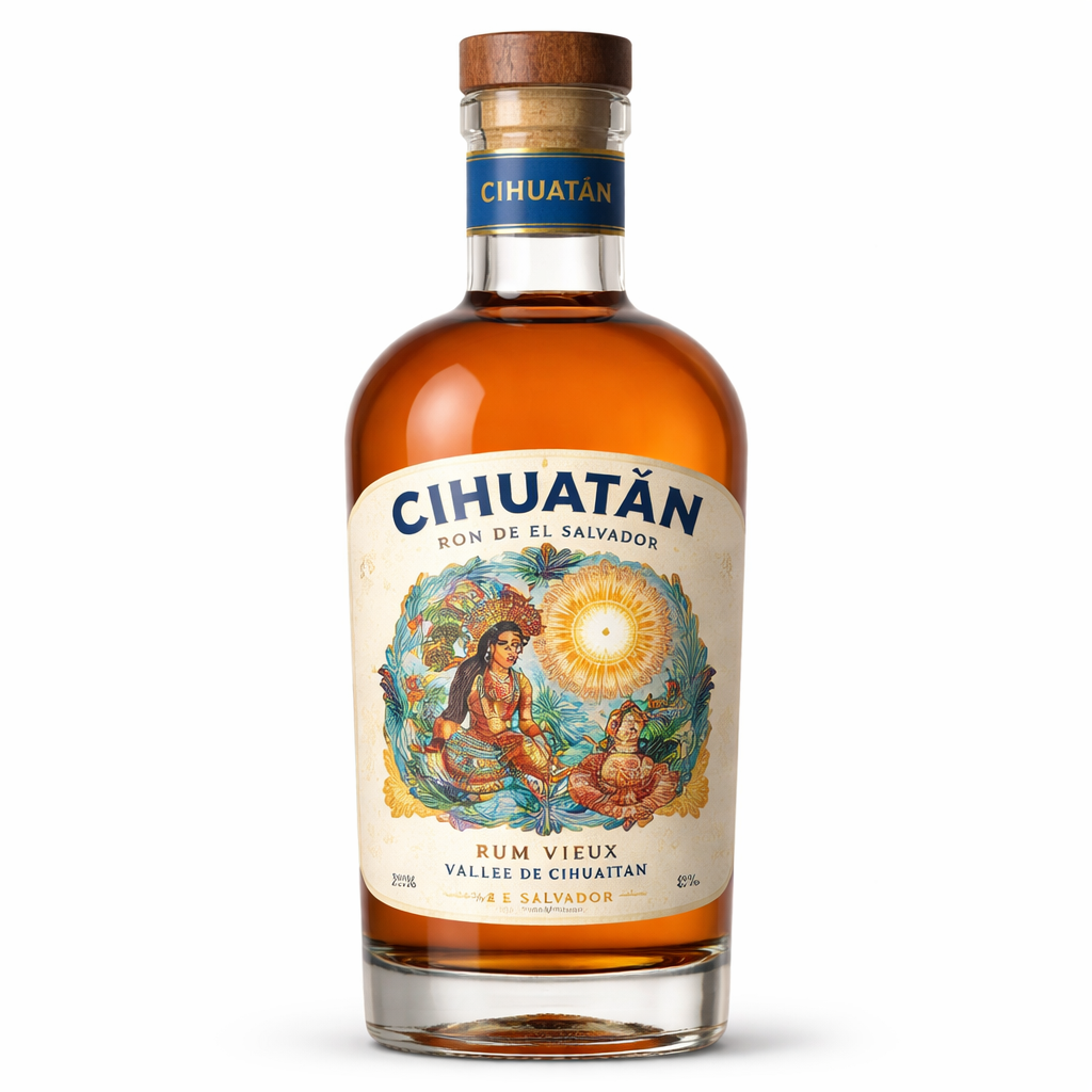Rum Vecchio Cihuatan Ron anejo 8a El Salvador Valle di Cihuatán