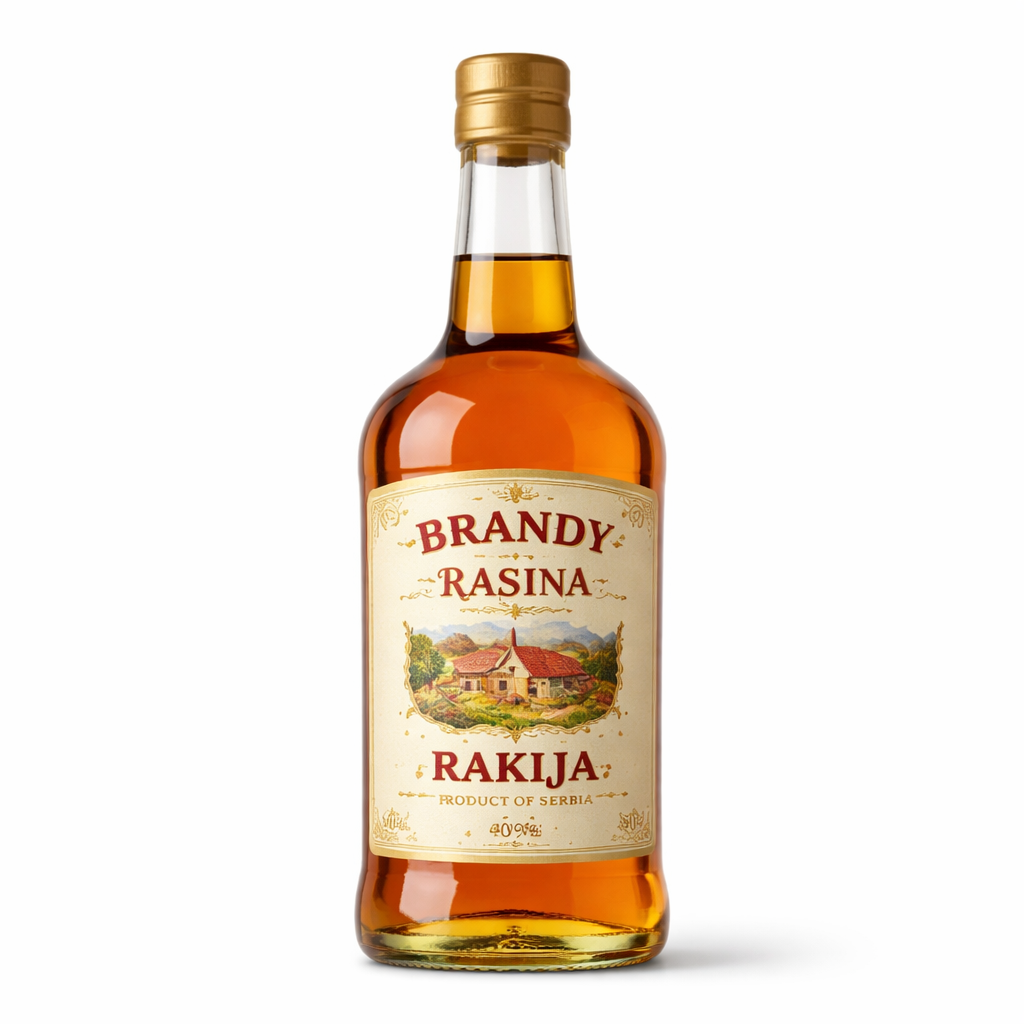Rượu Brandy Chung chung Decani Monastery Vilka Hoca  - 2024 Serbia Rasina