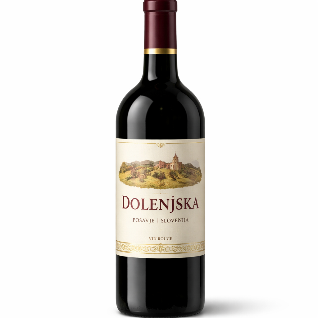 Vin Rouge sec Cviček od Fare St. Rupert Frelih 2022 Slovénie Dolenjska