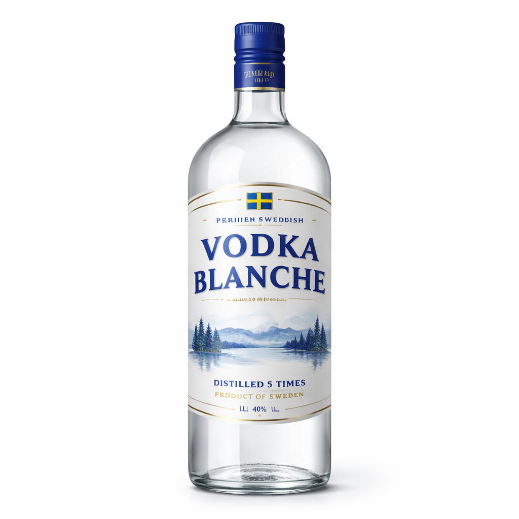 Vodka Vit Absolut Absolut  Sverige Ej specificerat Ospecificerad