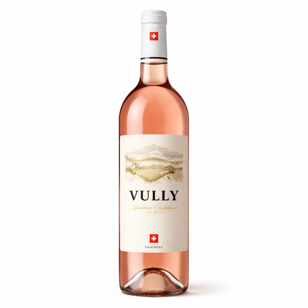 Fribourg. Vully Domaine Cave et Domaine Petit Chateau Rosé de Pinot Noir 2024