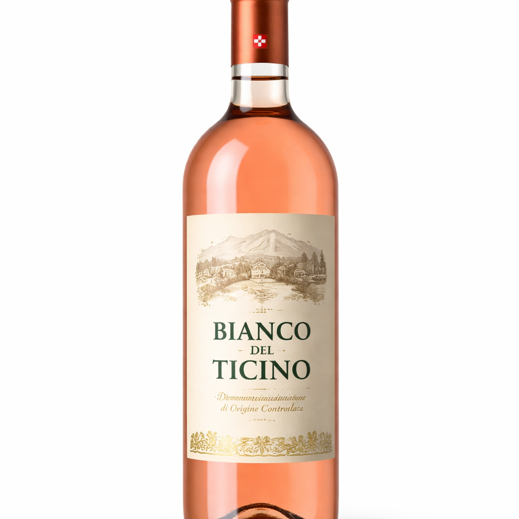 Rượu vang Rosé sec Bondola del Nonu Ortelli Vini 2023 Thụy Sĩ Ticino Bianco del Ticino AOC
