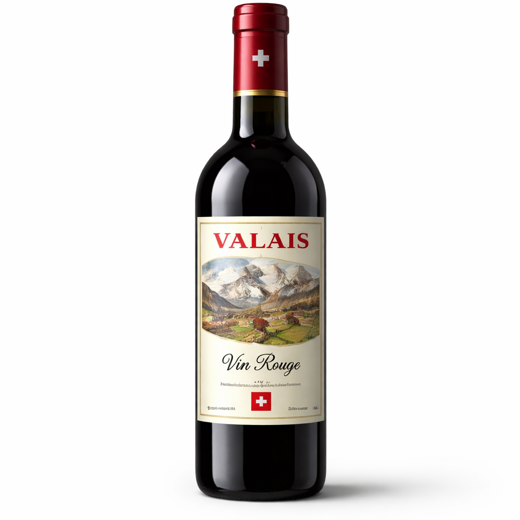 Valais Caveau de Salquenen Cornalin élevé en fût de chêne 2015