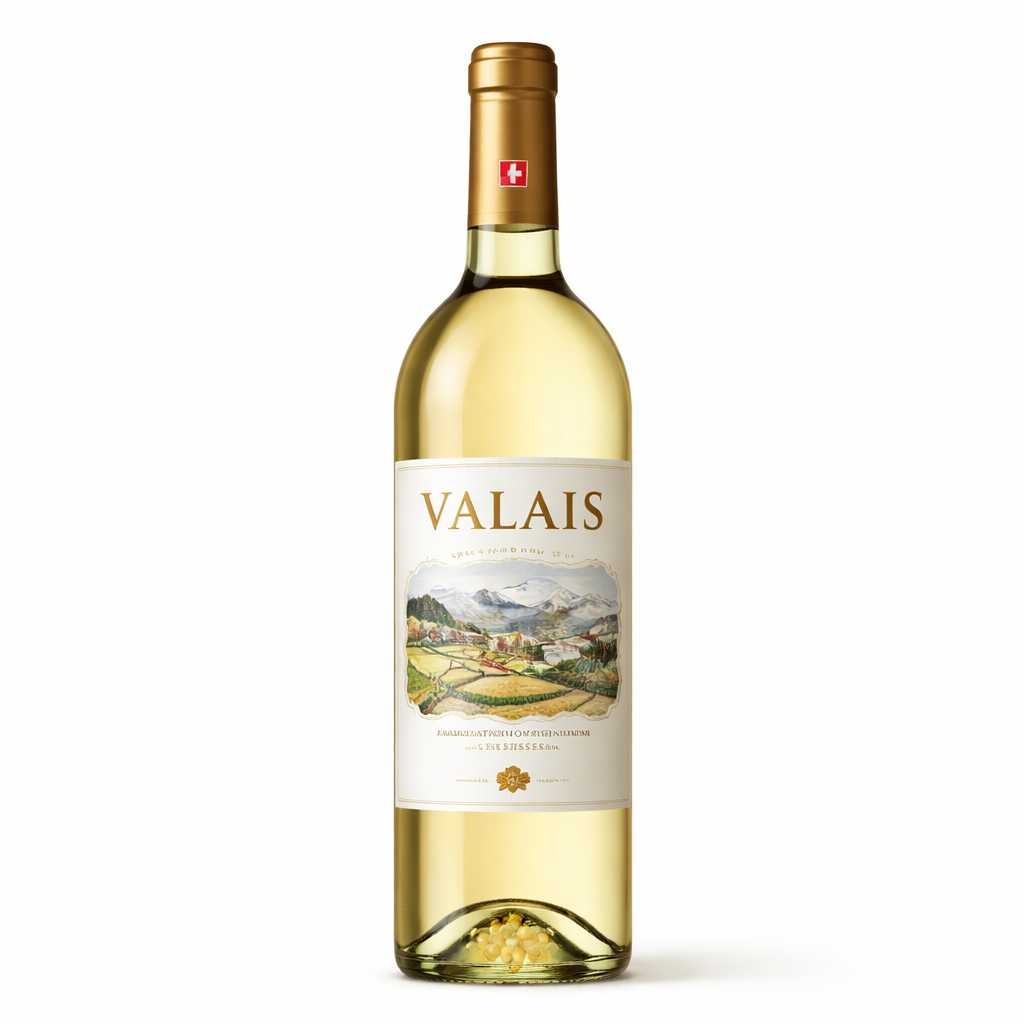Viinit Blanc sec Jacques Germanier - Muscat 2021 Sveitsi Valais Valaisin AOC AOC