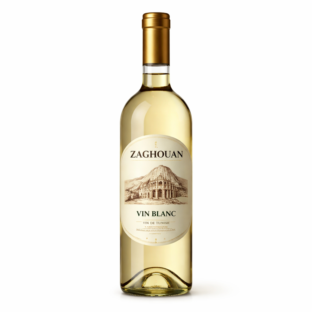 Zaghouan Unspecified Muscat Sec De Cathage Appelation 1er Cru Vignerons de Cathage 2006