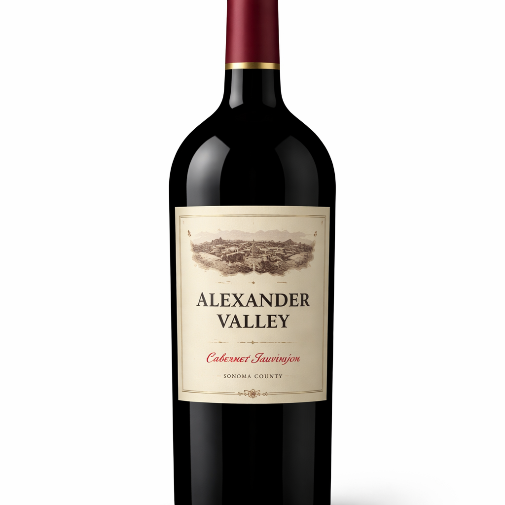 Vùng trồng nho được cấp phép California Thung lũng Alexander Ferrari-Carano 2015