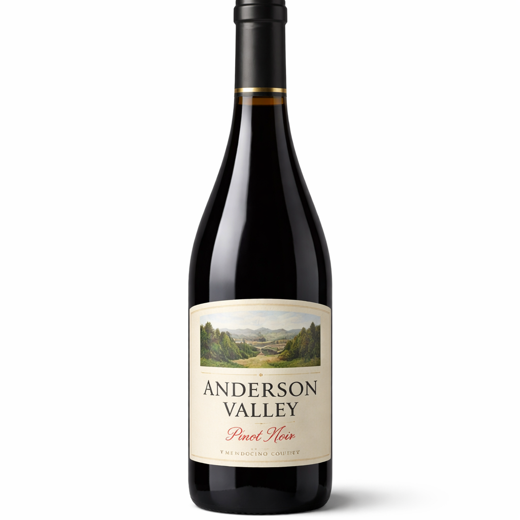 Vùng trồng nho được cấp phép California Thung lũng Anderson Diamond collection Oregon pinot noir 2017