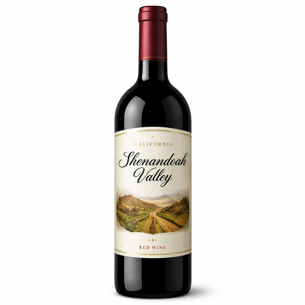 Vùng trồng nho được cấp phép California California Shenandoah Valley Californien 2020