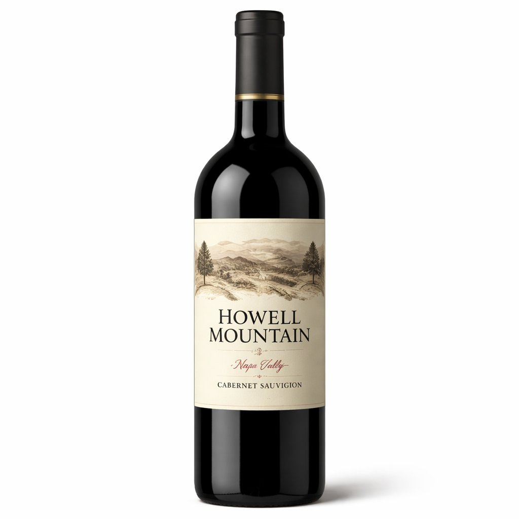 Vùng trồng nho được cấp phép California Howell Mountain Dunn Vineyards Cabernet Sauvignon Howell Mountain 2018