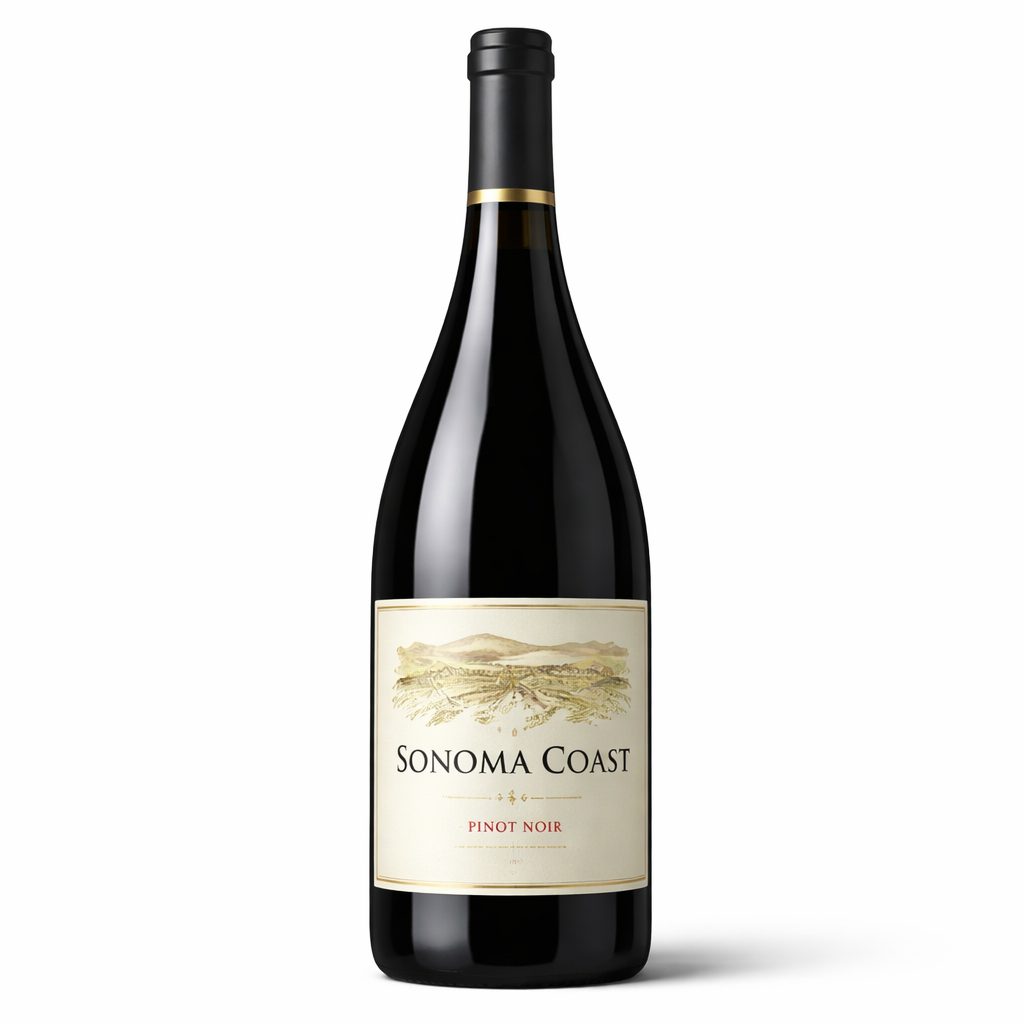 Vùng trồng nho được cấp phép California Bờ biển Sonoma Trinite Estate Acaibo 2015
