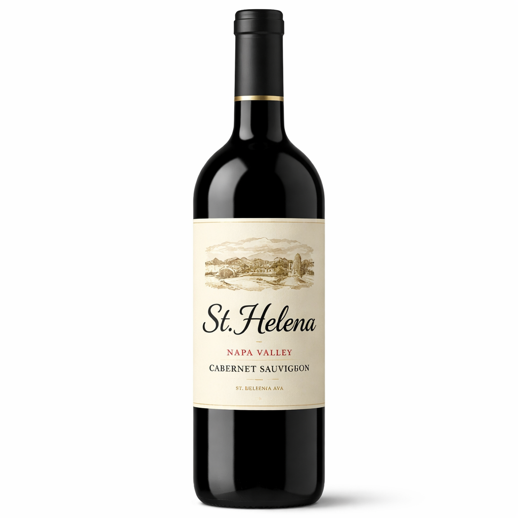 Vùng trồng nho được cấp phép California Thánh Helena Sodhani Vineyards Reserve 2016