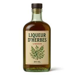 Likør Urte likør LERINA JAUNE Abbaye de Lerins  Frankrig Frankrig