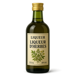 Likør Urte likør Liqueur de menthe poivrée Maison Denoix  Frankrig Frankrig