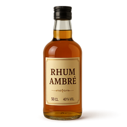 Rhum Ambré république dominicaine , Guyane , trinité  Château Breuil  République Dominicaine